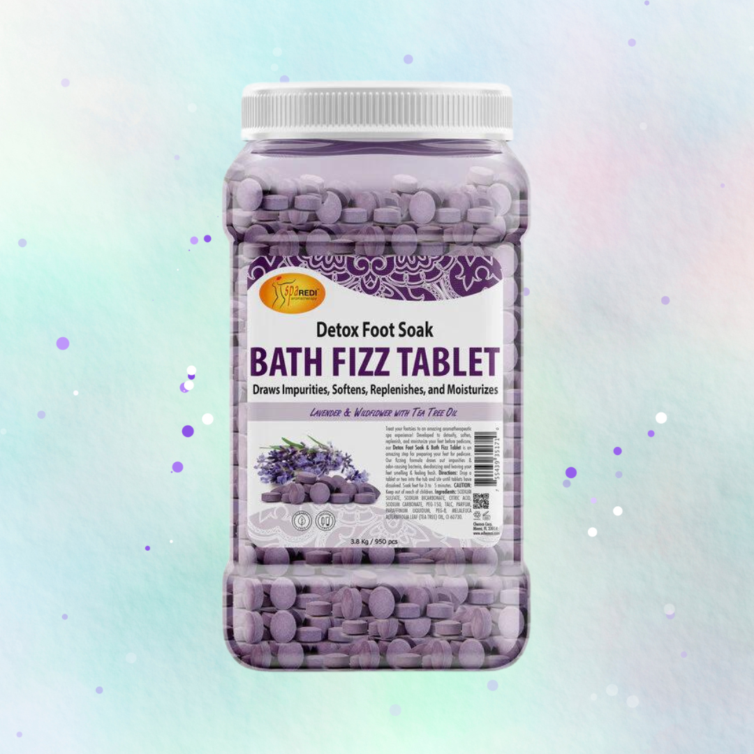 Anti-Bacterial Bath Fizz Tablets 950 pcs. - Spa Redi