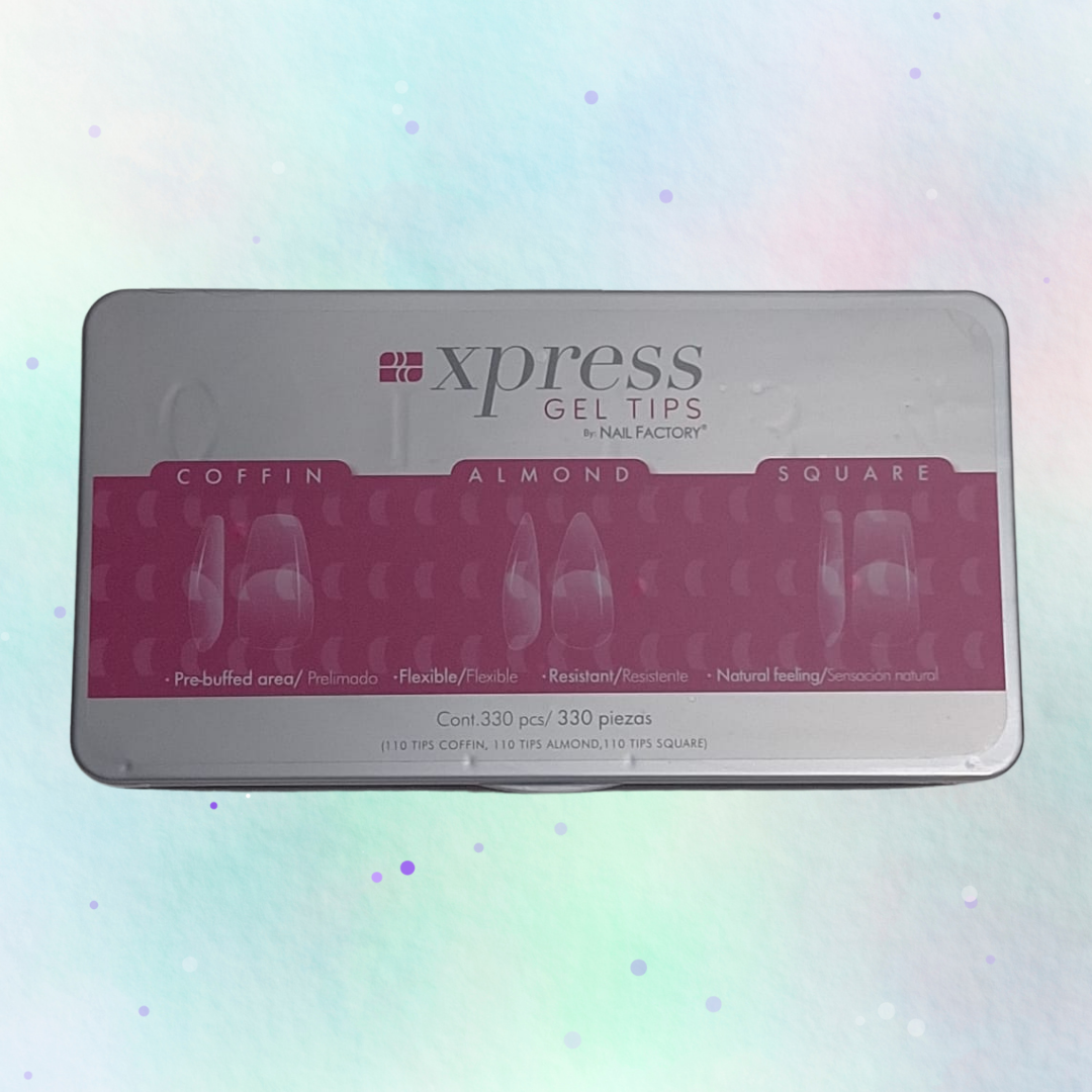 Xpress Gel Tips 330 pcs - Nail Factory