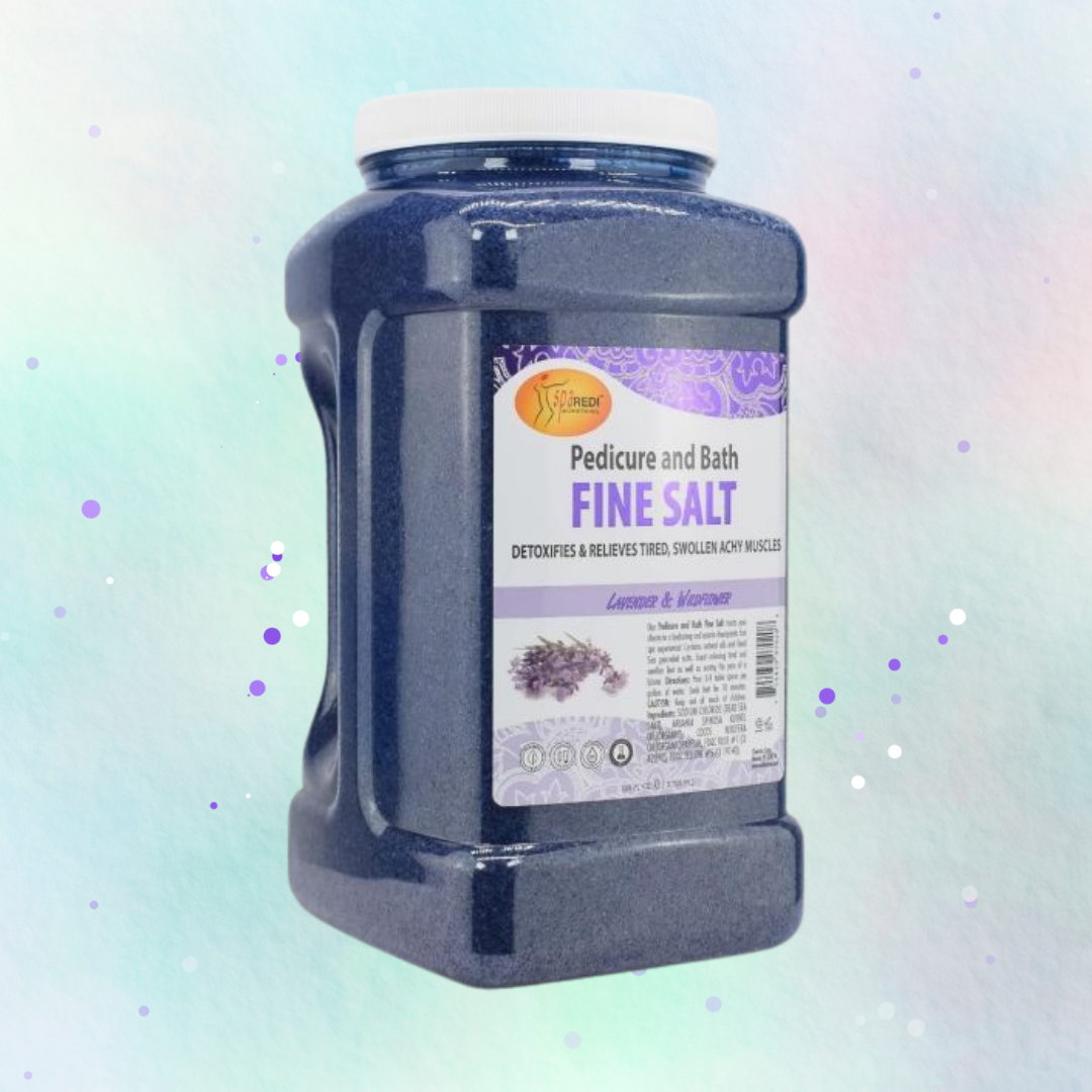 Pedi Bath Fine Salts 1 Gal. - Spa Redi