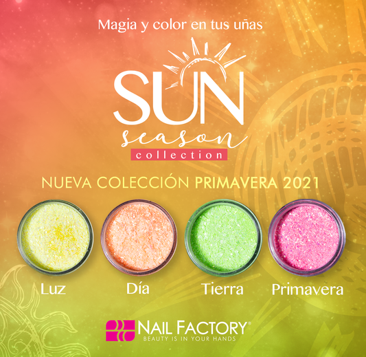 Collection "Sun" Acrylic Powder - Nail Factory