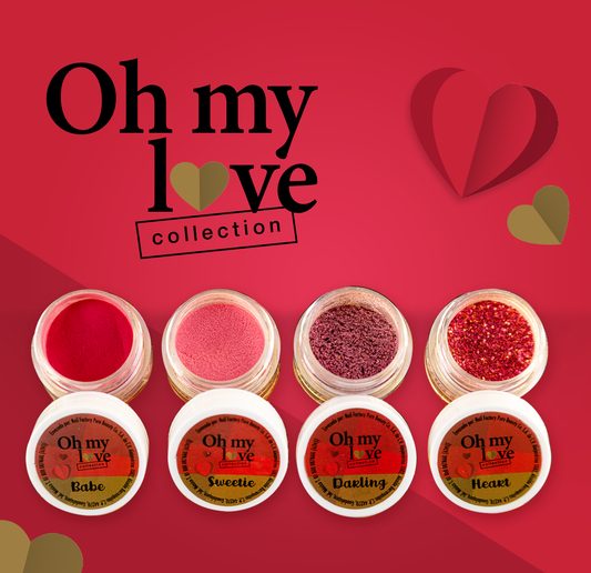 Collection "Oh My Love" Acrylic Powder - Nail Factory