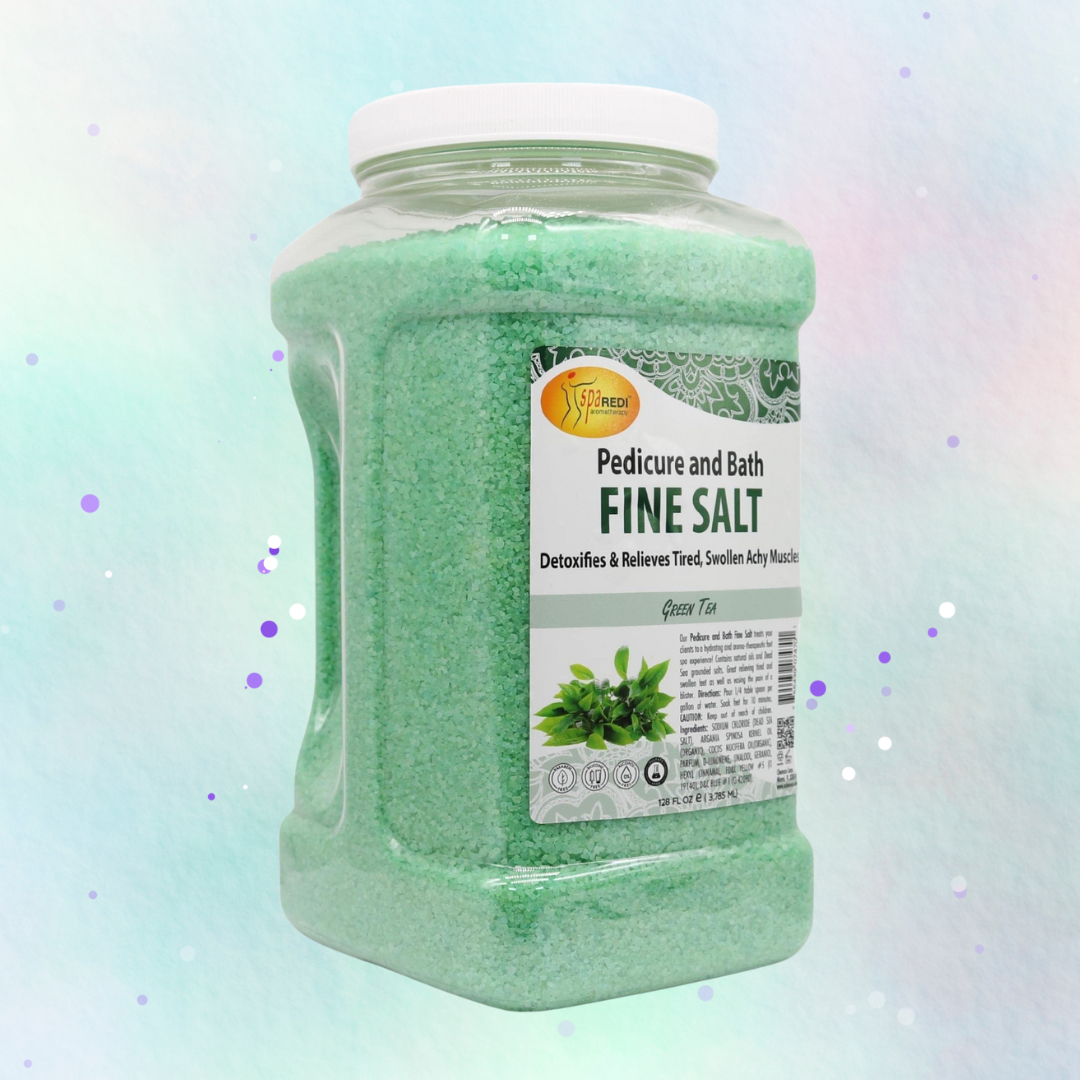 Pedi Bath Fine Salts 1 Gal. - Spa Redi