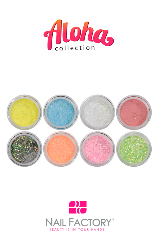 Collection "Aloha" Acrylic Powder - Nail Factory