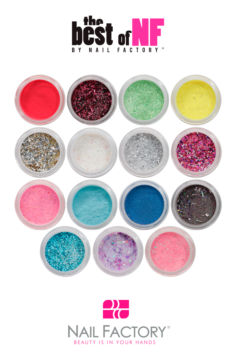 Collection "Best of NF" Acrylic Powder - Nail Factory