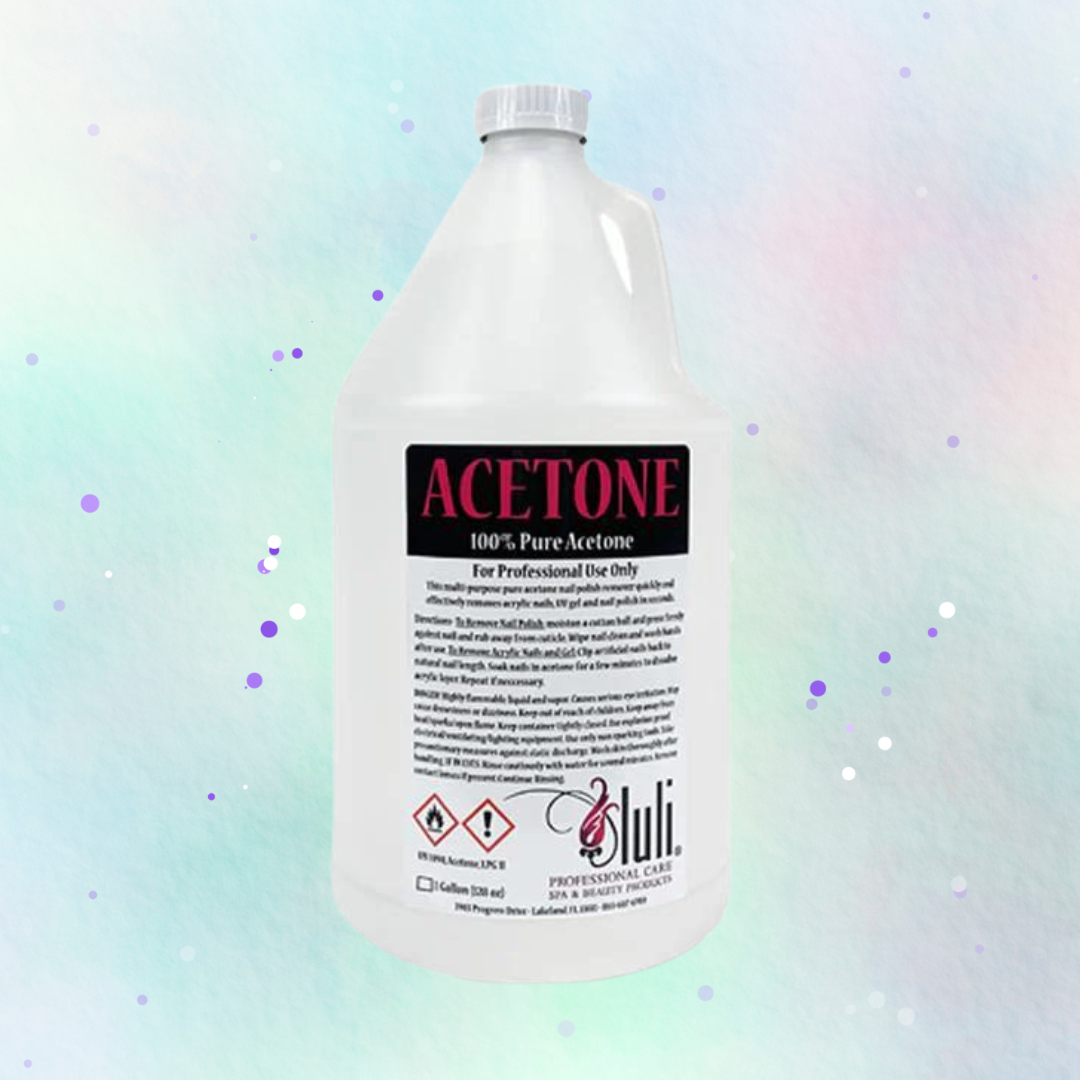 Pure Acetone 1gal - Luli